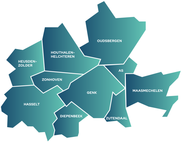 Je kan Claudia Profeta vastgoed vinden in de regio midden Limburg; Genk, As, Zutendaal, Maasmechelen, Diepenbeek, Hasselt, ..